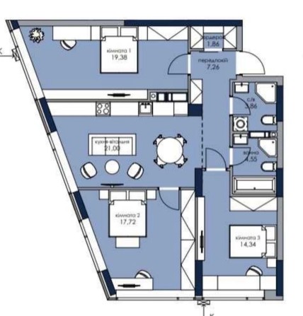 Власник Продаж 3-кімнатної квартири в ЖК Новий Автограф - фото 1