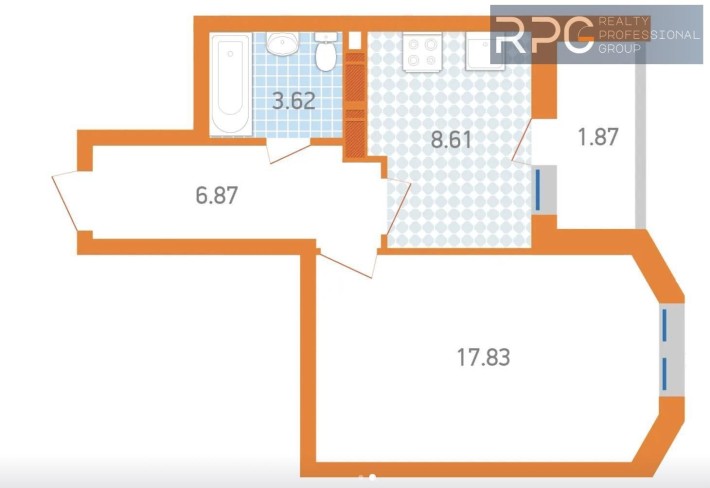 Продаж 1к квартири ЖК Оберіг 1-к низький 3 поверх м Червоний хутір - фото 1