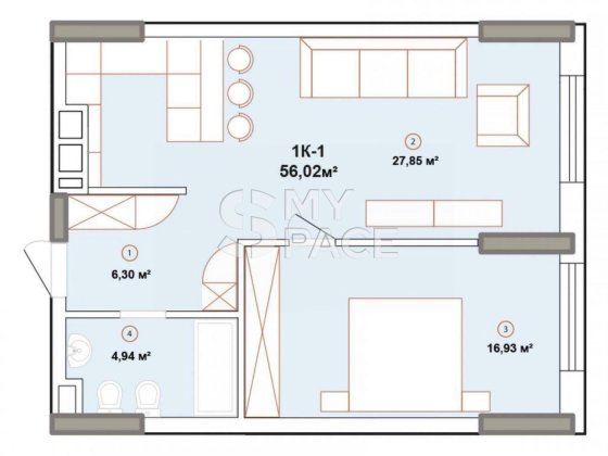 Продаж квартири ЖК Edelweiss House Звіринецька 57м2 перша секція Киев