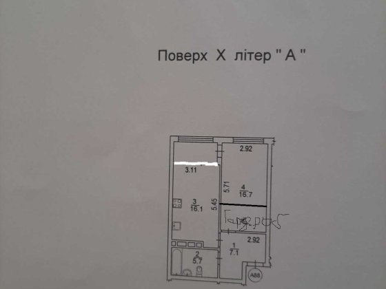 ЖК Галактика, вул. Євгена Сверстюка, 6-Є,2 кімн.студія 50 метрів,10-й Киев
