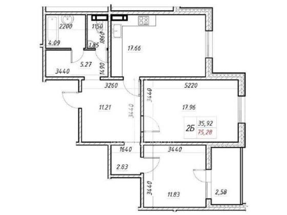 2 к квартира ЖК Деснянський вул. Електротехнічна 43 Троєщина Ремонт Киев