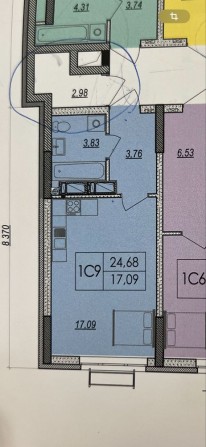 Продається студія  в ЖК Olympik park  ЖК Олімпік парк біля метро - фото 1