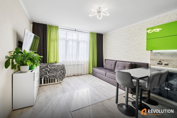 БЕЗ %; ЖК Паркова Вежа 1к квартира з ремонтом - фото 1