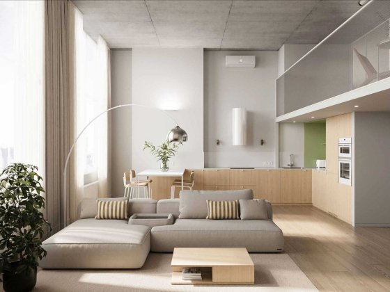 Новий авторський пентхаус в ЖК Manhattan City 80,5 кв.м.