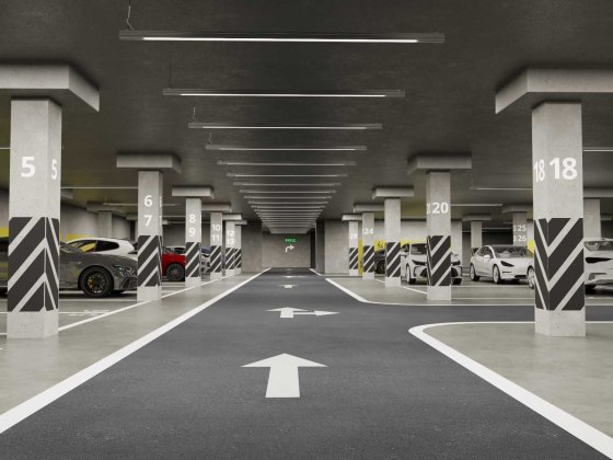 Паркомісце в підземному паркінгу житлового кварталу Брюгге!!! Ровно