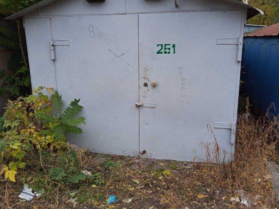 Продам металевий гараж  ( пр.Слобожанський , 65 ) Днепр