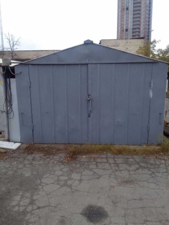 Металевий гараж у кооперативі "Русанівський 3" вул.Сверстюка 52а - фото 1