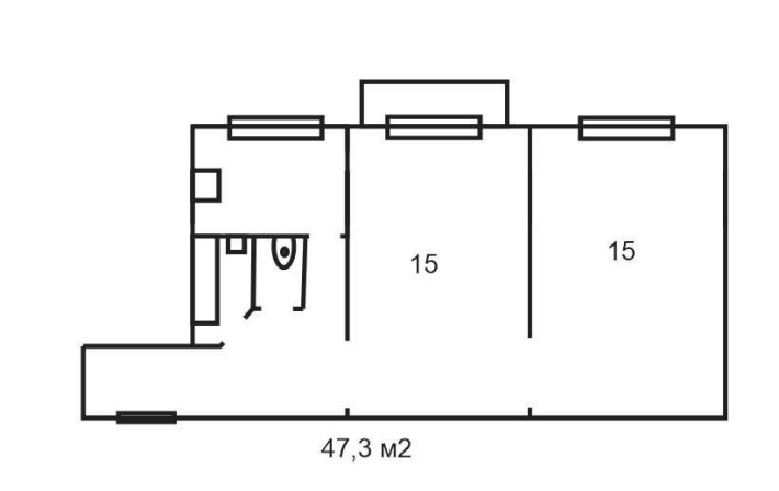 2-кімнатна своя. Київ, вул.Василя Доманського 1\5 - фото 1