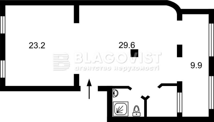 Продаж 2-х кім квартири 68кв.м центр Золоті Ворота - фото 1