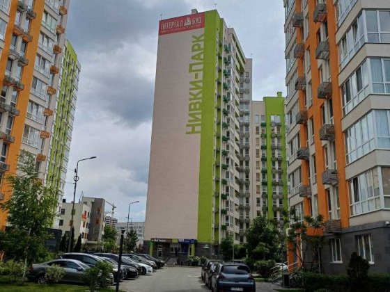 Видова ЖК Нивки Парк 1кім без ремонту 41.2м2 Святошинський.Поруч метро Киев