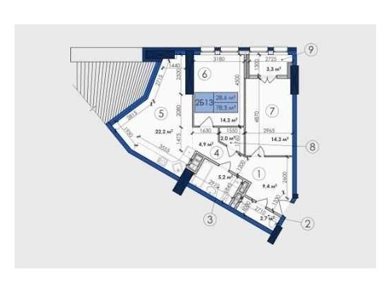 Продаж 3к квартири | ЖК Manhattan City | Без ремонту Киев