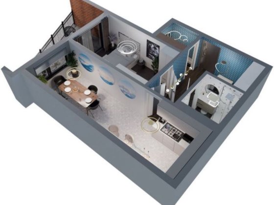 2 кімнатна квартира, квартира з великою лоджією, квартира в Києві Киев