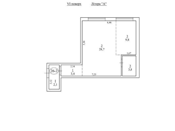 Идеальная Студия в Центре 47м²