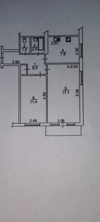 Продається двокімнатна квартира Івана Виговського, 4 від власника - фото 1