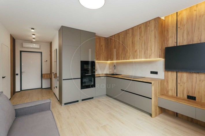 ЖК бізнес класу Time 1 кім з ремонтом 43м2 Соломянский. м. Вокзальна - фото 1