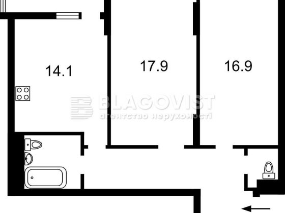 Київ, Вишгородська, 45ж, ЖК Паркове місто, Подільский