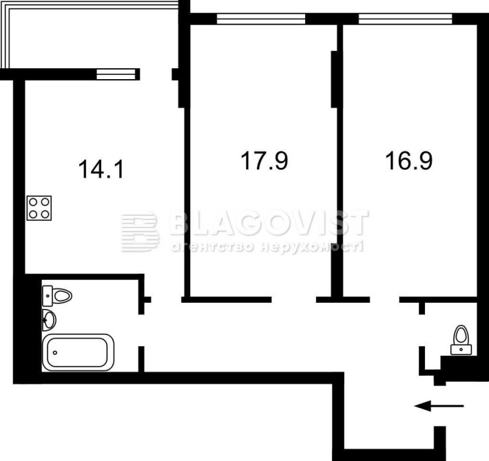 Київ, Вишгородська, 45ж, ЖК Паркове місто, Подільский - фото 1