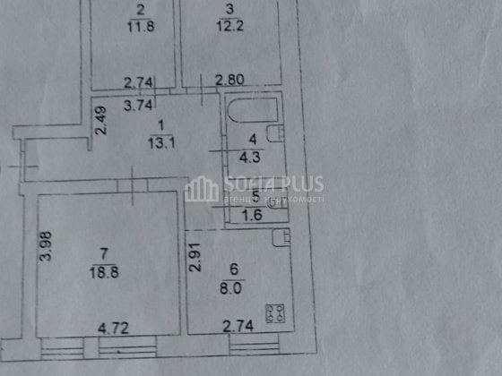 Ексклюзив, срочно! 3к, Юрківська вул. 12/59, недорого Київ