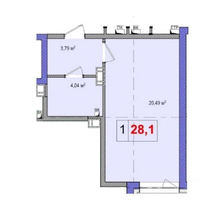 Квартира в сучасному новобуді, Теремки - фото 1