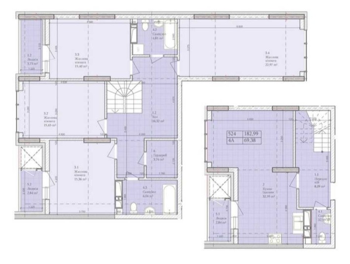продаж 3-х к.кв . вул. Загорівська) 25 Шевченківський р-н - фото 1