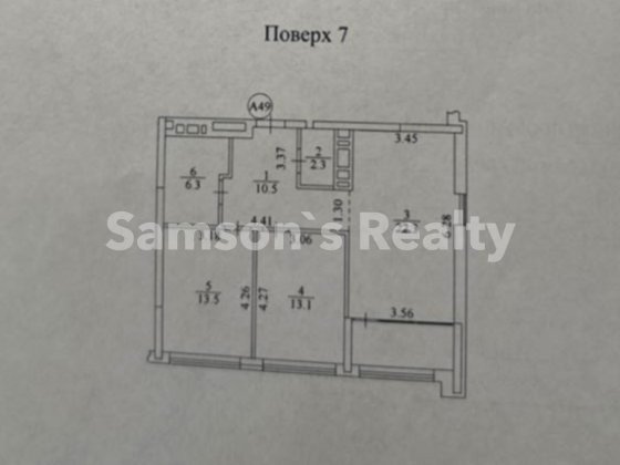 Діброва Парк  Варшавський  Вдала  2к квартира 73 м2   7й поверх!
