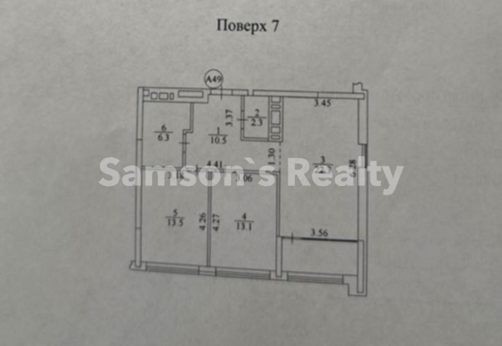 Діброва Парк  Варшавський  Вдала  2к квартира 73 м2   7й поверх! - фото 1