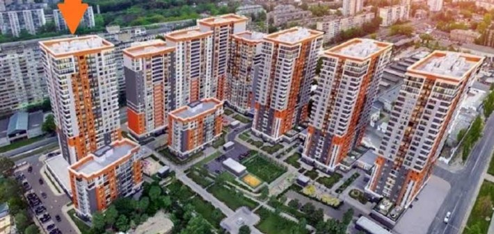 Продам 1 кімнатну квартиру Київ ЖК Бережанський, 40,3кв.м. - фото 1