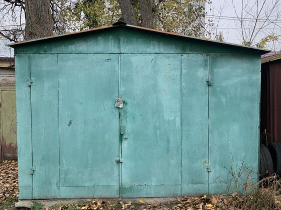 Металевий гараж 6×3,7 м з утепленням і дерев’яною обшивкою! Киев