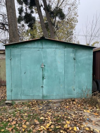 Металевий гараж 6×3,7 м з утепленням і дерев’яною обшивкою! - фото 1