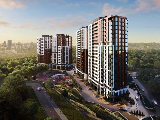 1 кімнатна квартира, по переуступці, ЖК "City Hub" Київ