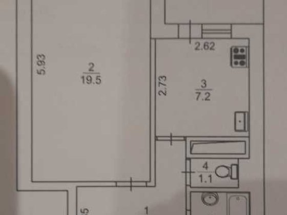 1 кімнатна квартира в Києві, євроремонт Київ