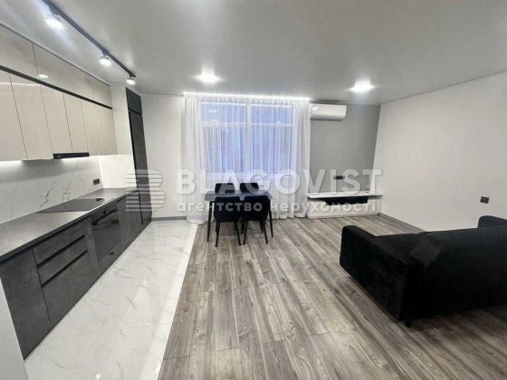 2к кв. Кухня-студія + 2 спальні. Ремонт. Новобудова. Киев