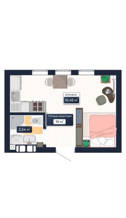 ЗНИЖКА ПРИ ПОВНІЙ ОПЛАТІ! Смарт квартира, 1 кімнатна квартира Київ - фото 1