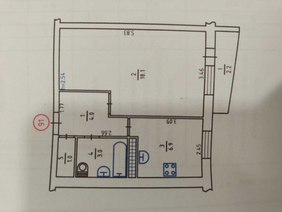 Продам однокімнатну квартиру Чистяківська 11 а Київ