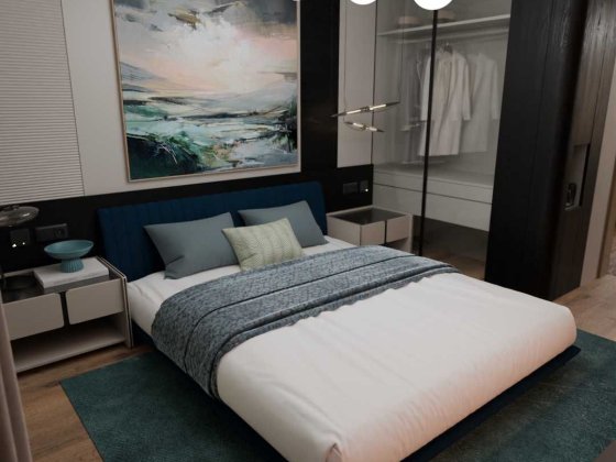 Євродвушка в Києві 37м². Для інвестицій. ЖК Liverpool House Киев