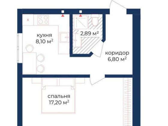 Однокімнатна квартира в Києві. 3% знижка для військових