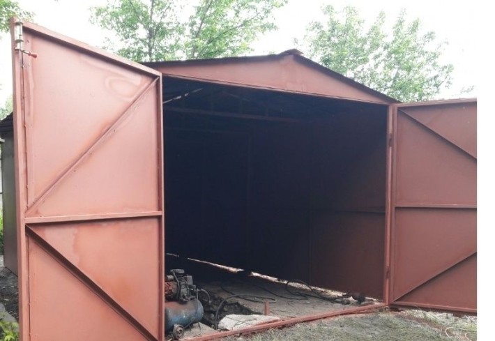 Гараж металевий розбірний - фото 1