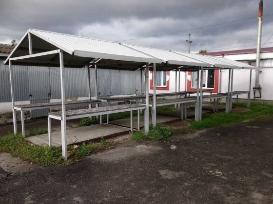 Каркас павільйону на гараж Млинов