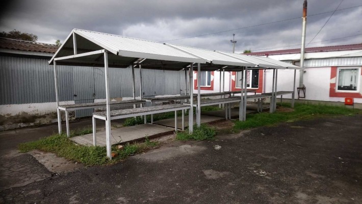 Каркас павільйону на гараж - фото 1