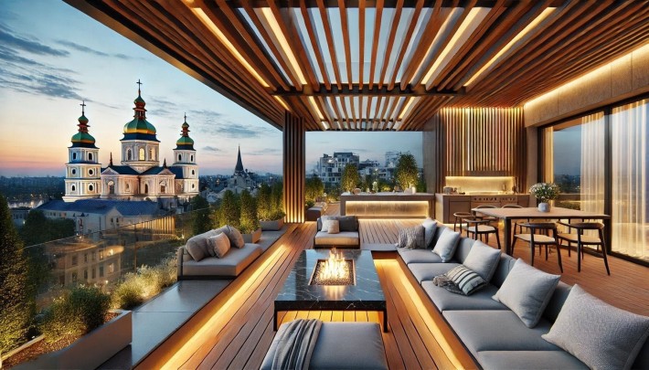 4к Квартира з видом на Софіївську площу. вул. Ірининська - фото 1