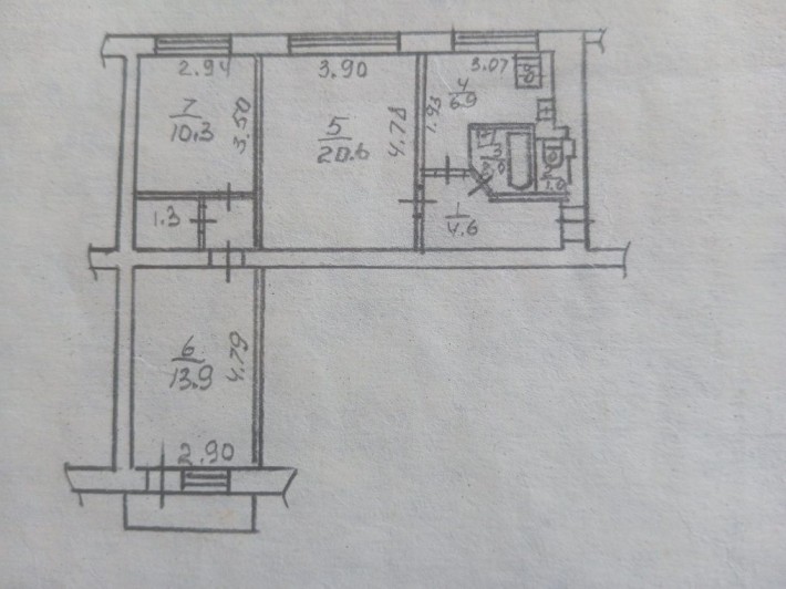 Продаж Київ ,3 кімнатної двосторонньої квартири по вулиці Чистяківська - фото 1