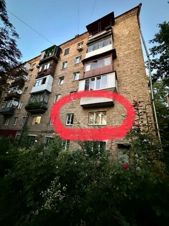 Продам двокімнатну квартиру ,м.Берестейська. ВЛАСНИК - фото 1