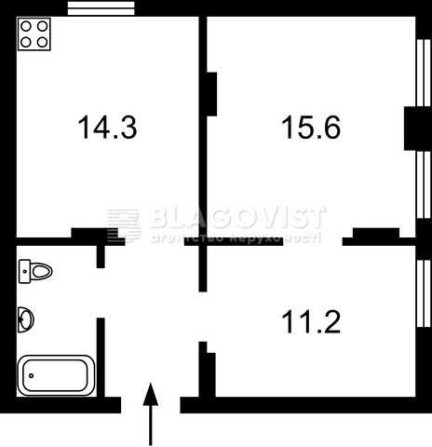 Без % Продаж 2-кім квартири Сирецька 32 Дорогожичі, Петрівка - фото 1