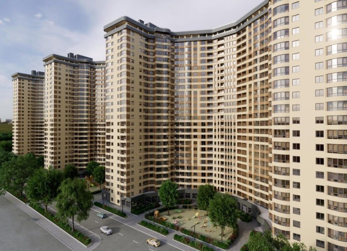 3 к. кв-а 100 кв.м. Новополевая, 2 ЖК Family and Friends. Собственник - фото 1