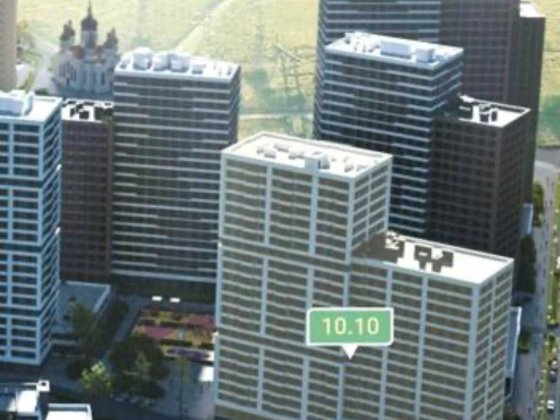 Выговского И., ЖК "Варшавский 3", дом 10.10, тип 1С7(41.5м) Киев