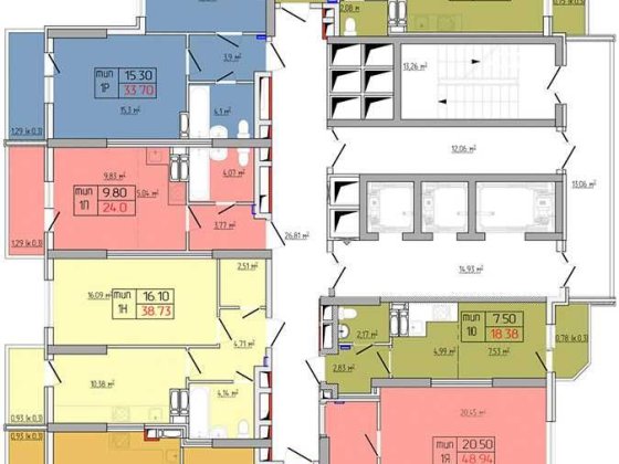 Большая Однокомнатная Квартира 52м2 без ремонта Святошинский район!