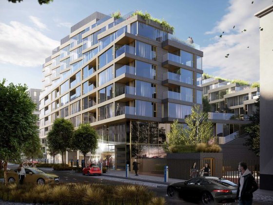 Без% 1к квартира 49 м2 в ЖК Rybalsky Київ