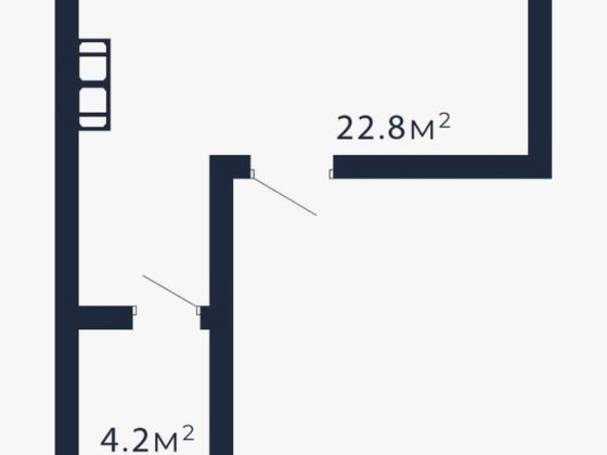 1 квартира в Києві, квартира 27 м2, квартира біля Метро Теремки