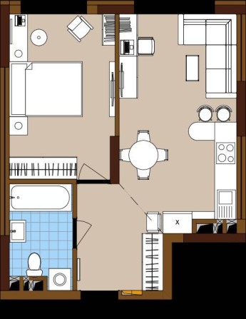 Продаж!!! 1 кімнатна квартира ЖК Варшавський 3 вигідна ціна - фото 1