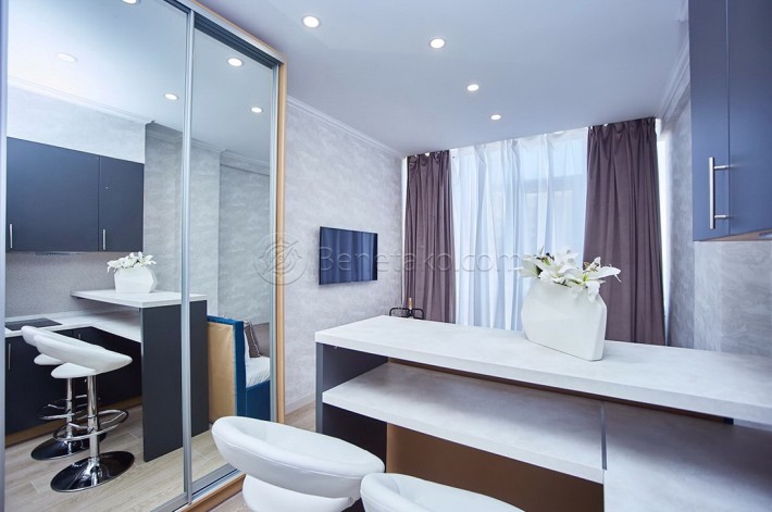 Квартира-студия с видом на море в Ж/К «Гагарин Плаза» - фото 1